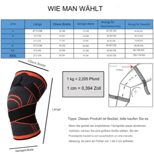 Kniebandage für Fitness