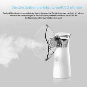 Portable Handheld Nebulizer for Breathing Problems