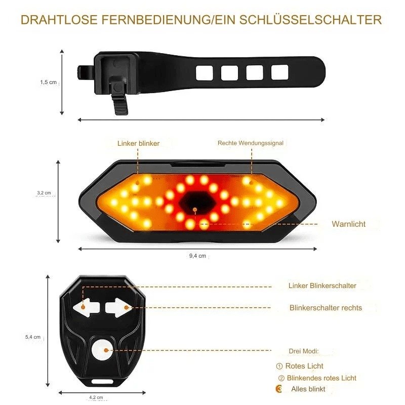 Fahrrad sicherheitslicht