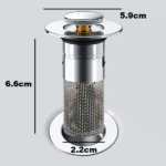 Abflussfilter für Bad