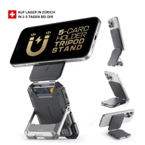 Magnetische iPhone Geldbörse mit Ständer